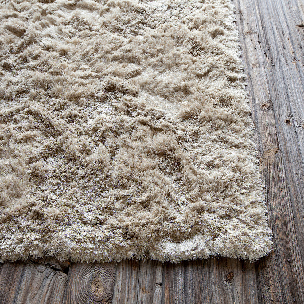 Naya Contemporary Area Rug, Beige, 9'x13' Rectangle