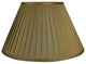 Empire Side Pleat Lamp Shade, 8x16x11", Gold