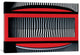 "Red Frame With Attitude" by Wayne Pearson, 26x18x1.5