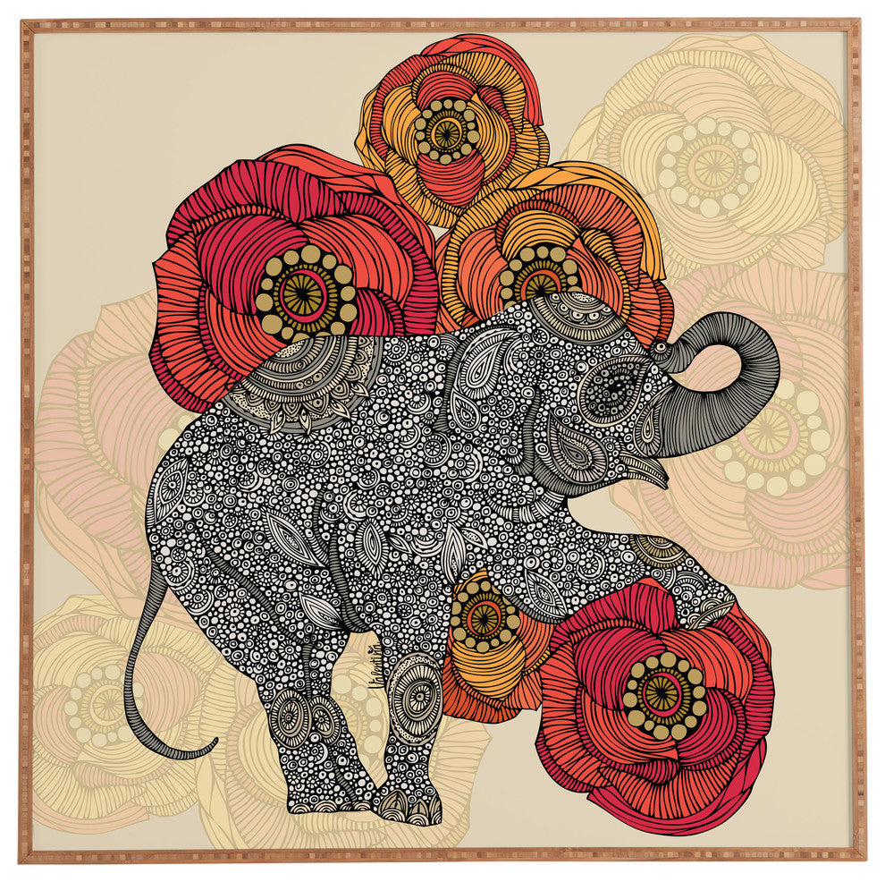 Deny Designs Valentina Ramos Rosebud Framed Wall Art