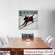"Black Dog Ski Co. II Gallery" by Ryan Fowler, 26x26x1.5"