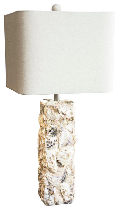 Paradise Shell Table Lamp, 29.5"H