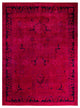 Overdyed One-of-a-Kind Hand-Knotted Area Rug Red, 10' 0" x 13' 8"