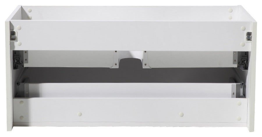 Mezzo 40" Bathroom Cabinet, Base: White, Base Only