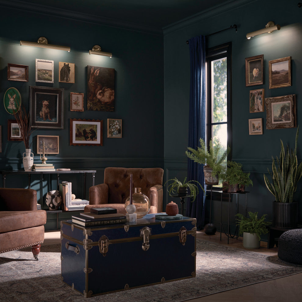 Midi 24" Picture Light, Champagne Bronze