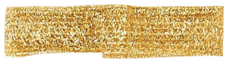 2.5" Wide Gold Mesh With Wired, Ribbon Roll, 50 yd