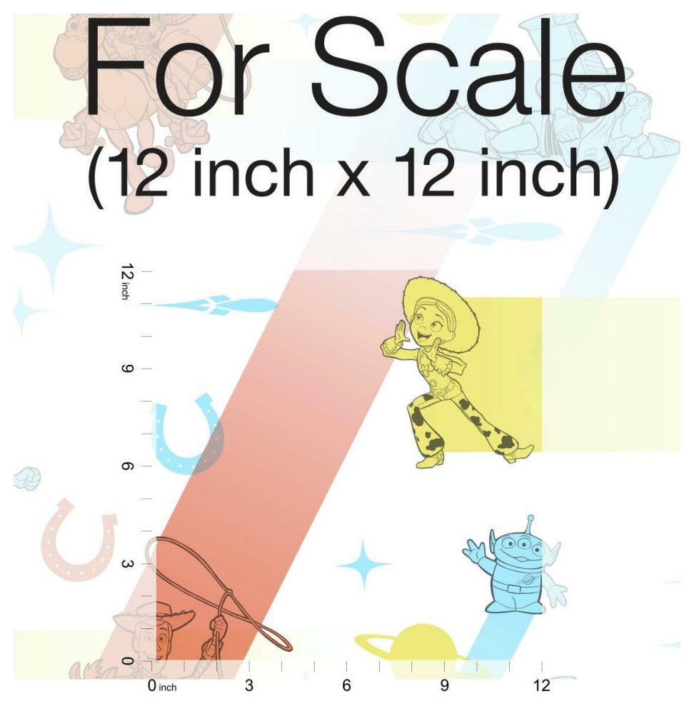 Disney and Pixar Toy Story 4 Retro Wallpaper