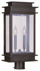 Princeton Outdoor Post Head, Bronze