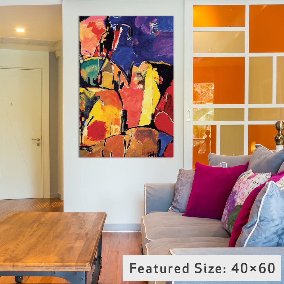 "Arles" by Kim Parker, 26x18x1.5