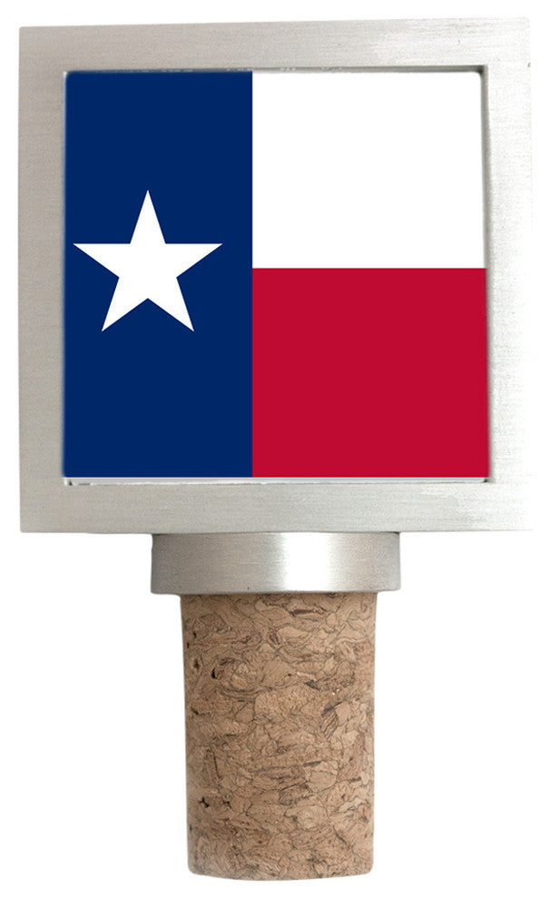 Texas Flag Wine Stopper