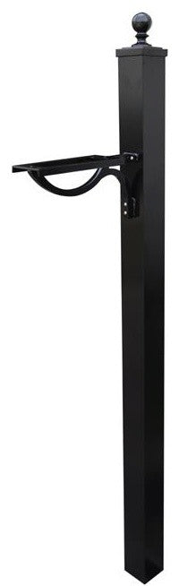 SPK-710 Springfield Direct Burial Mailbox Post, black