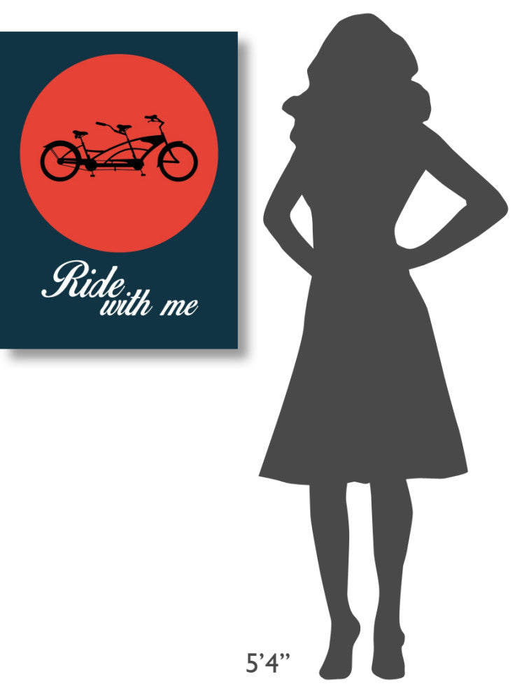"Ride With Me Poster 1" Fine Art Print