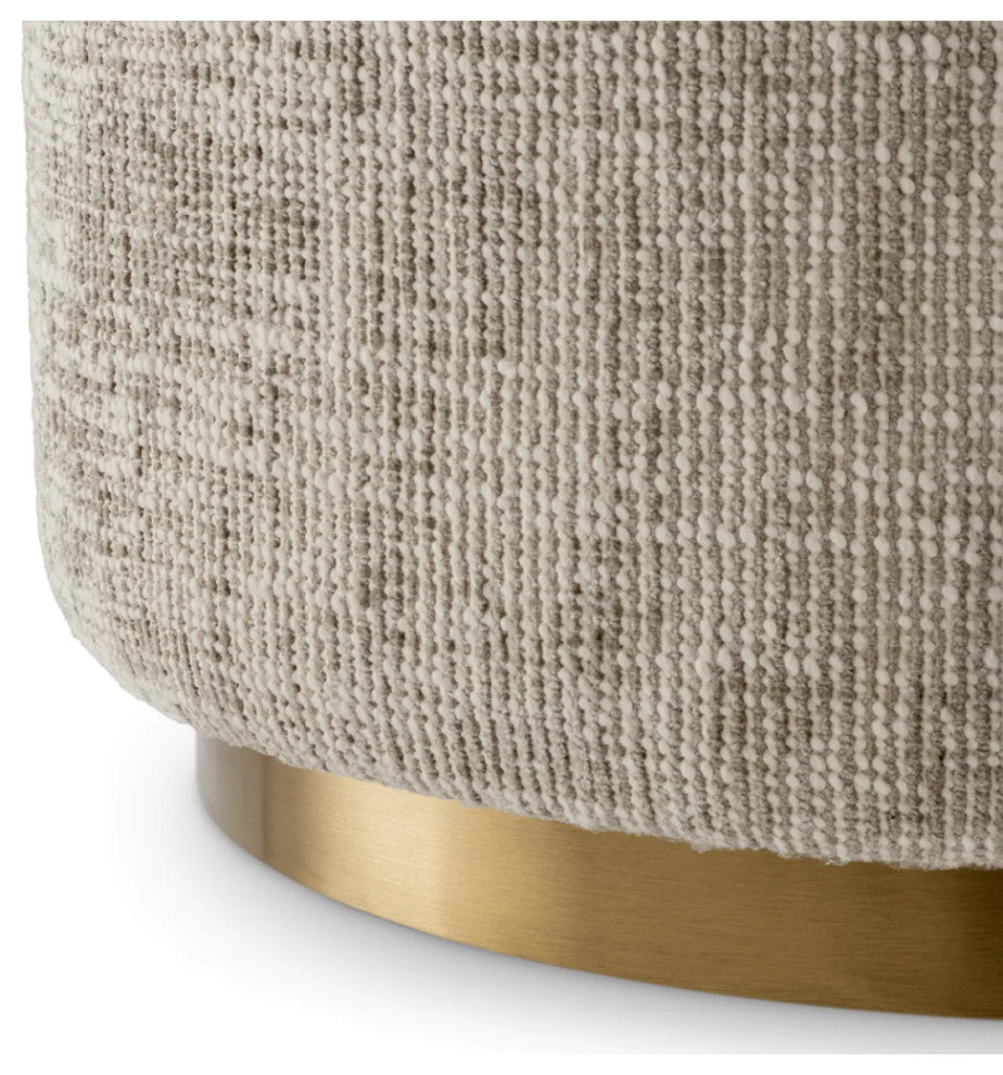 Beige Swivel Dining Chair, Eichholtz Greer