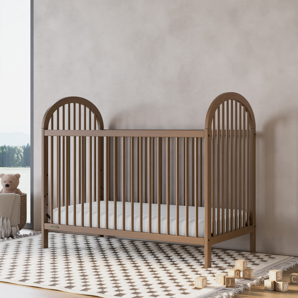 Graco Olivia 3-in-1 Convertible Crib, Hazelnut
