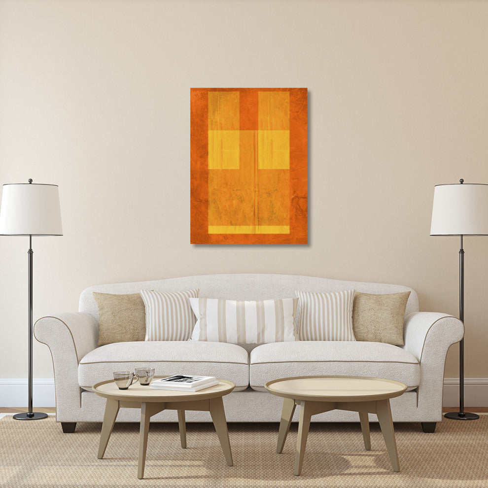 "Orange Paper 1" Fine Art Print