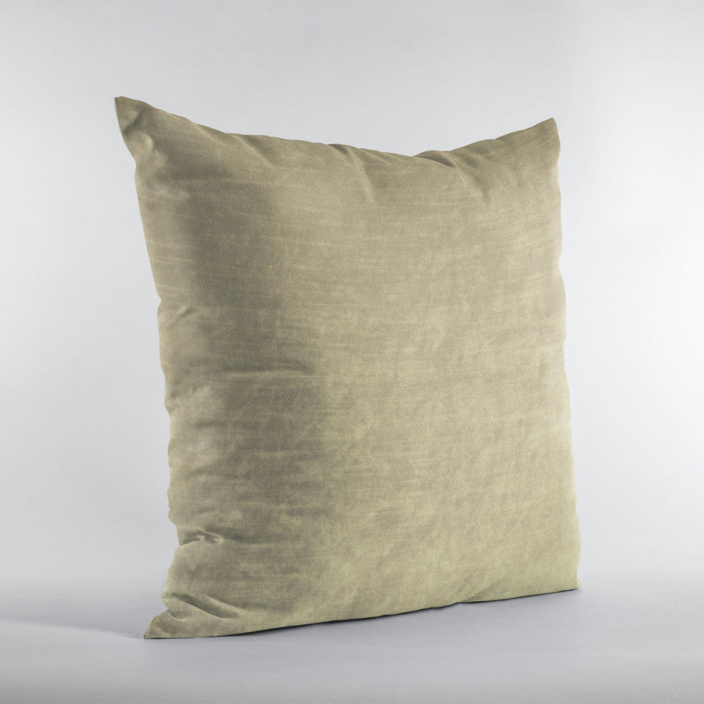 Golden Lux Velvet Shiny Velvet Luxury Throw Pillow, Double sided 26"x26"