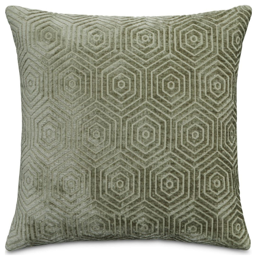 Renue Sutter 19" Square Pillow, Set of 2, Fennel