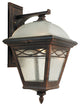Brentwood Large Top Mount Closed Bottom Light, Swedish Silver