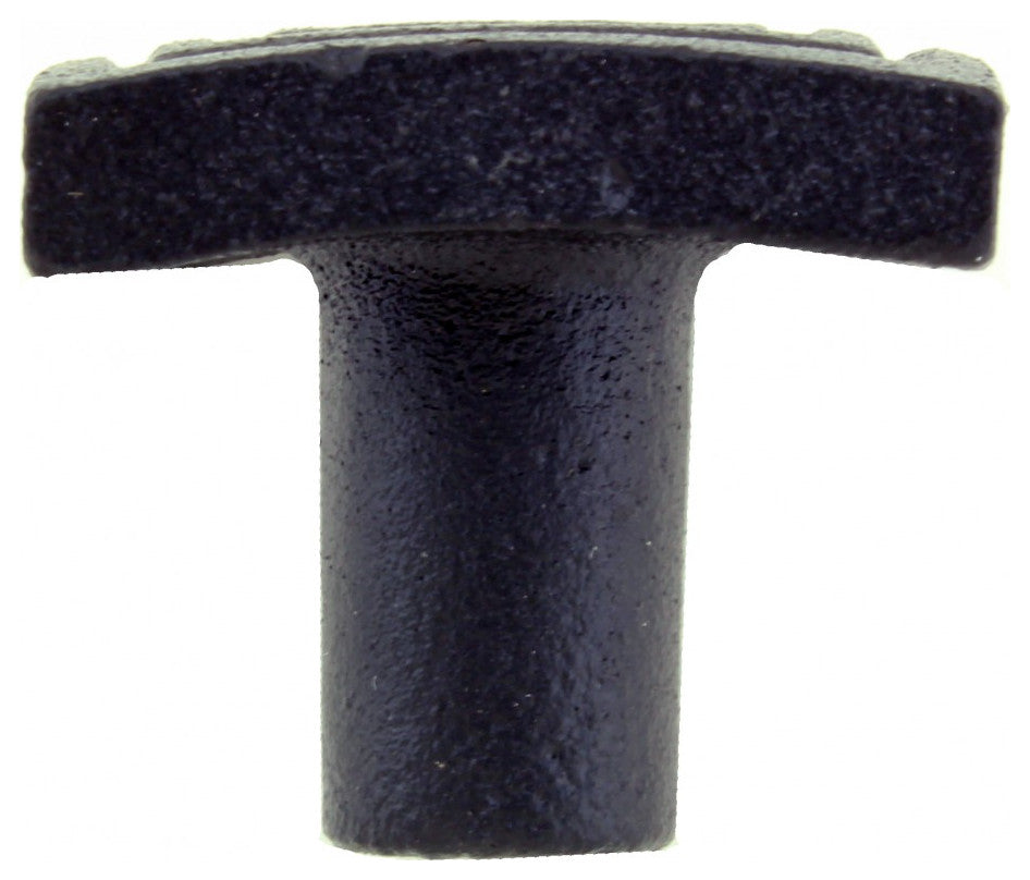 Square Maze Cabinet Hardware Iron Cabinet Knob Black Pack of 2