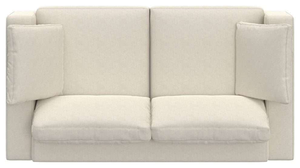 Charlie 78-inch Sofa in Tightly Woven Performance Fabric