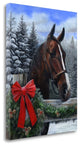 "Holiday Horse" By Kevin Daniel, Giclee Print on Gallery Wrap Canvas