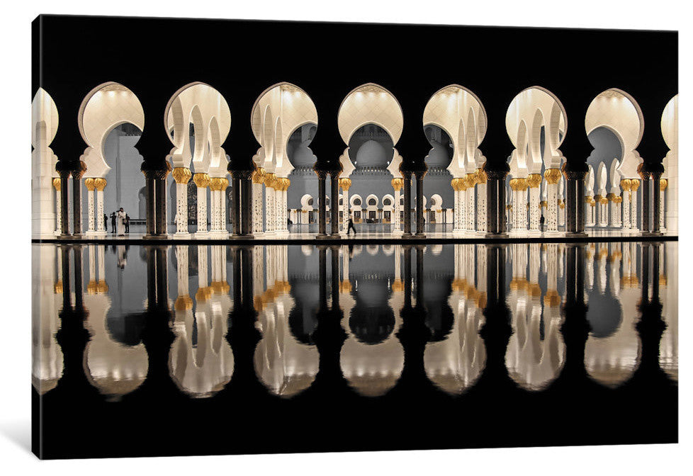 "Reflection" by Khalid Jamal, 26x18x1.5