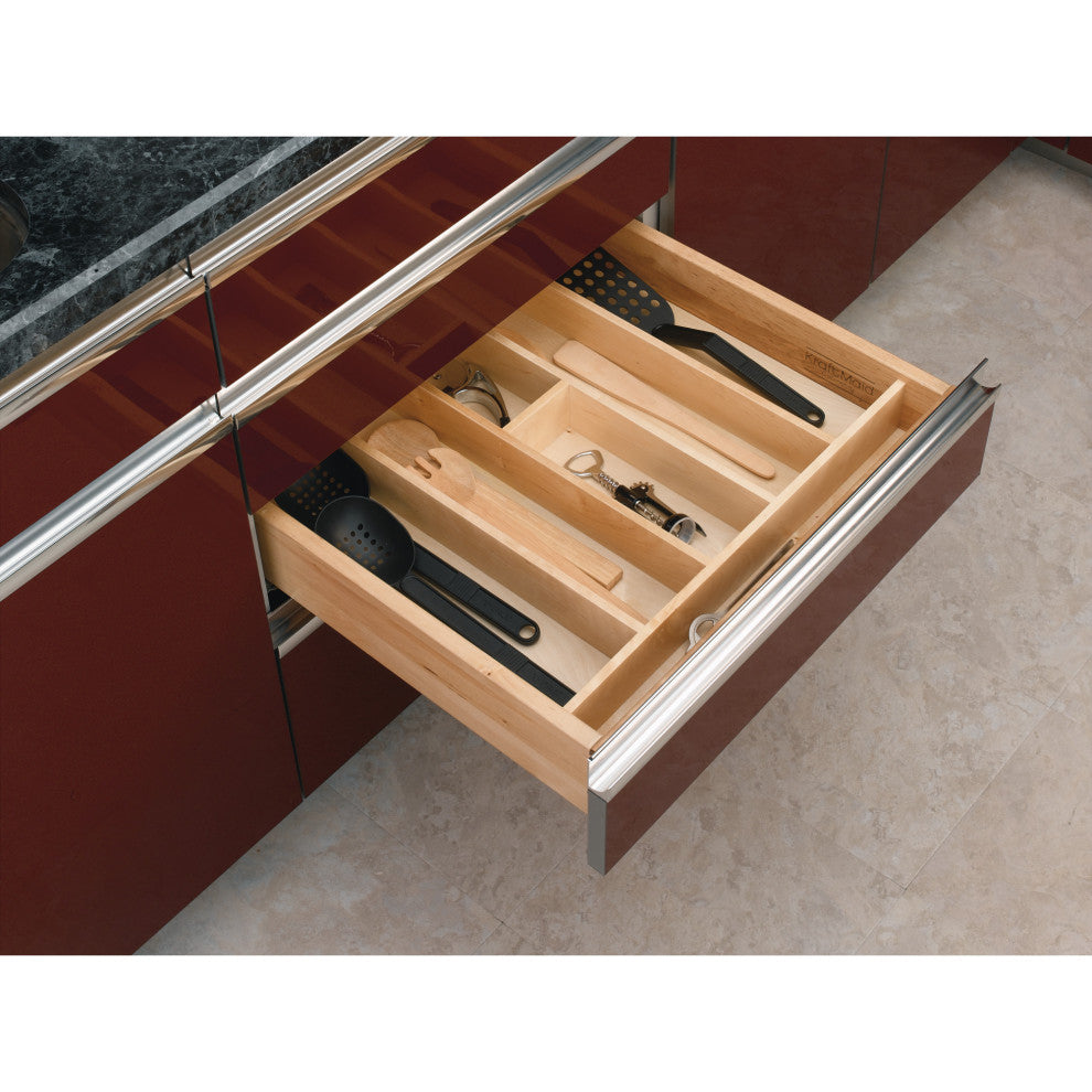 Wood Trim to Fit Utility Drawer Insert Organizer, 2.88", 24"W