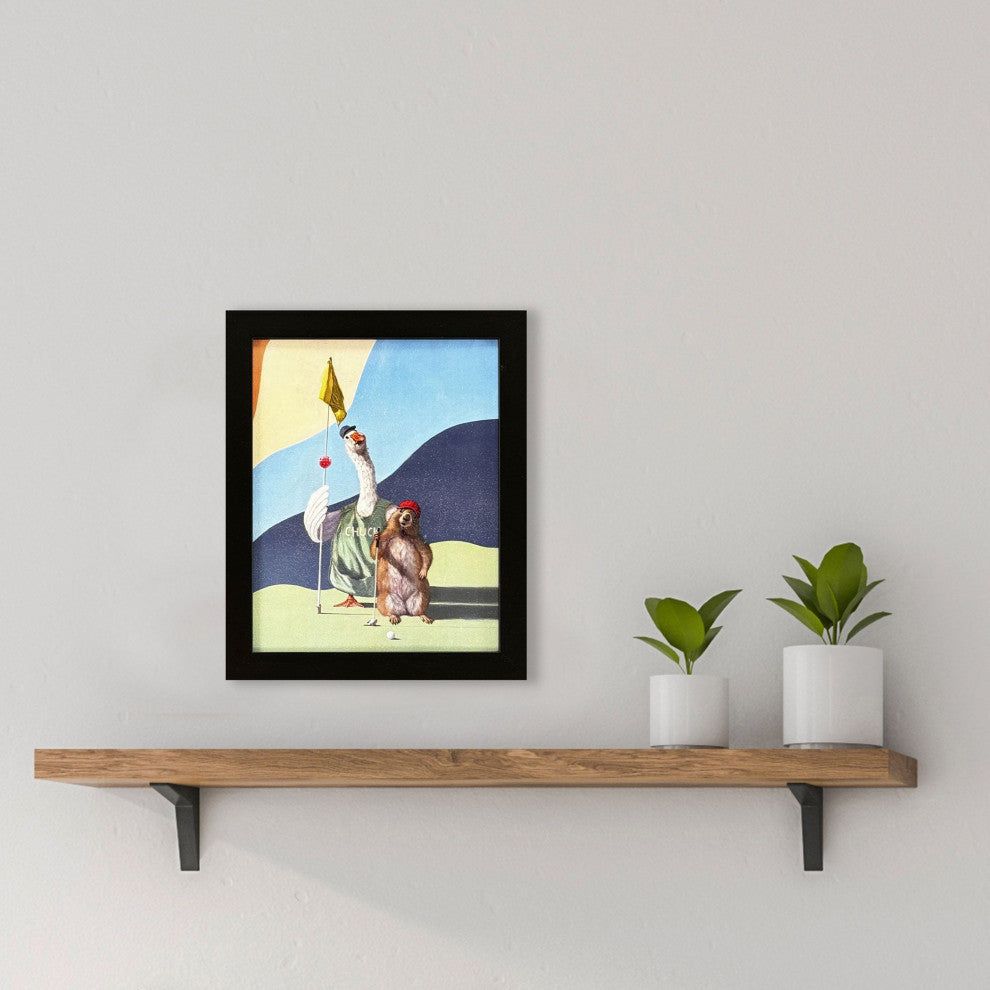 The Perfect Pair Non-Glass Framed Art