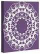 Deny Designs Karen Harris Mod Medallion Plum Art Canvas