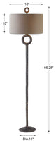 Uttermost Ferro Cast Iron Floor Lamp