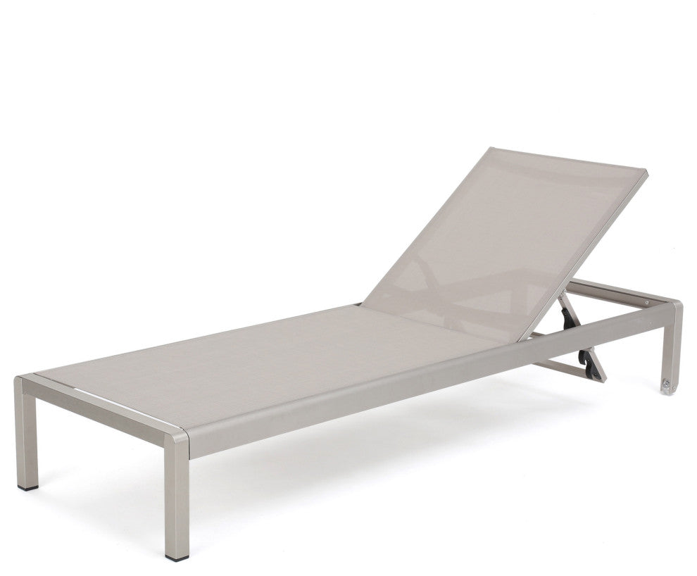 Coral Bay Outdoor Mesh Chaise Lounge, Set of 4