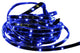 18' LED Indoor/Outdoor Christmas Linear Tape Lighting, Blue and Black
