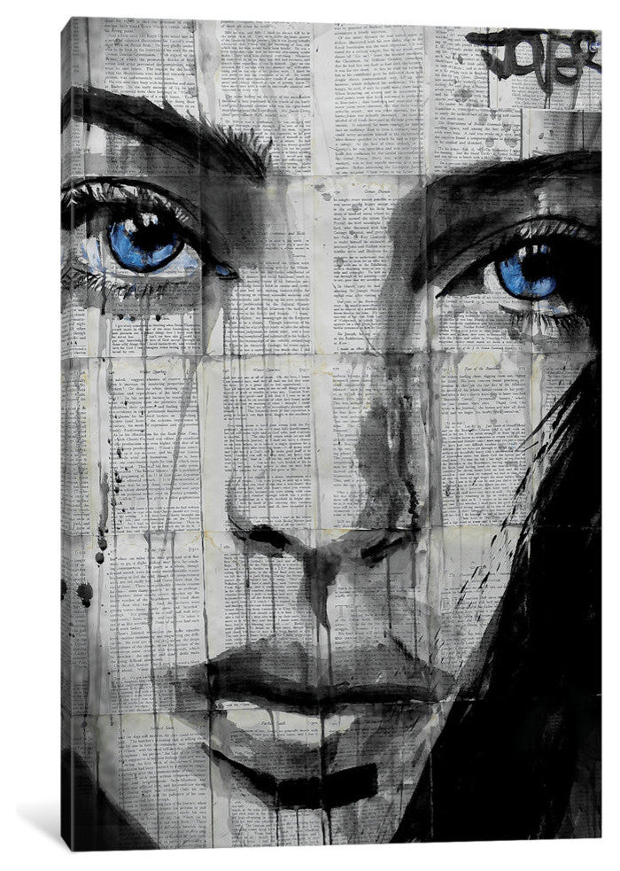 "Winter's Way Gallery" by Loui Jover, 40x26x1.5"