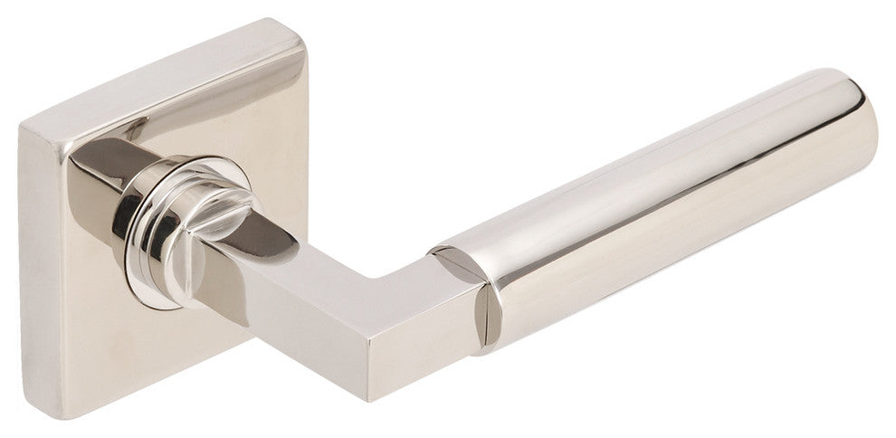 Aurora Lever, Half Passage, Right Hand, Polished Stainless Steel, 2-3/4" Backset