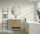 Selena Bathroom Vanity, Oak, 30", Single Sink, Freestanding