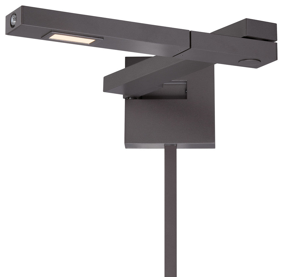 WAC Lighting Flip LED Right Swing Arm, Bronze