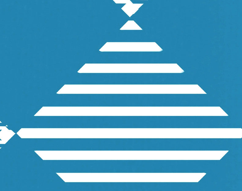 Check It Twice Holiday Geometric Print Kitchen Towel, Teal