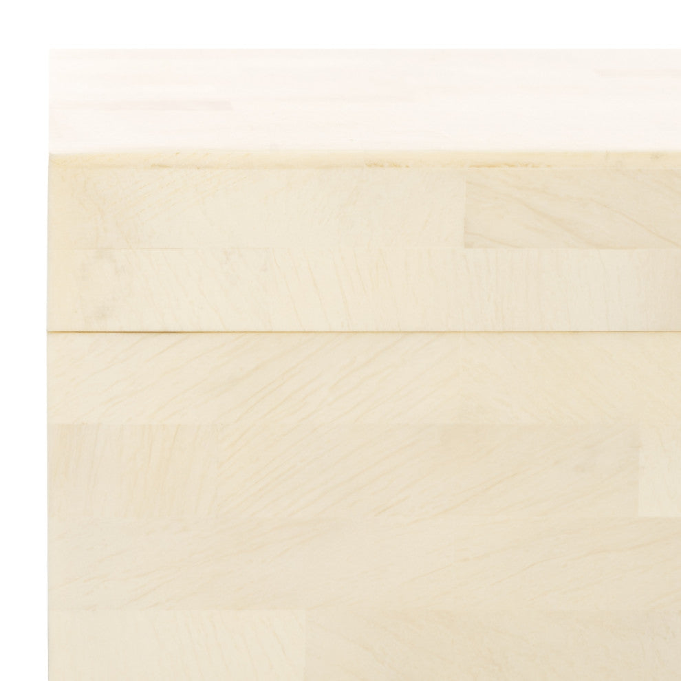 Safavieh Sabi Decor Box, Set of 2, Antique Ivory/Faux Bone