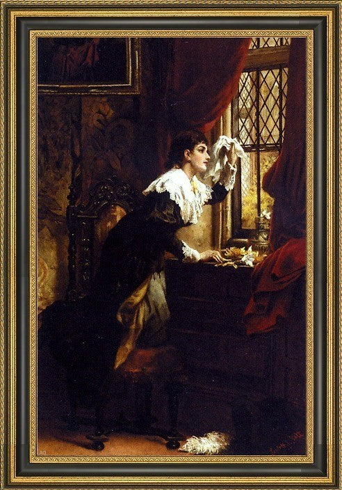 Laslett John Pott The Beloved's Arrival Framed Premium Canvas Print, 16"x24"