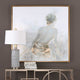 Gold Nude Female Wall Art Painting, Spa Lady Relaxation Square