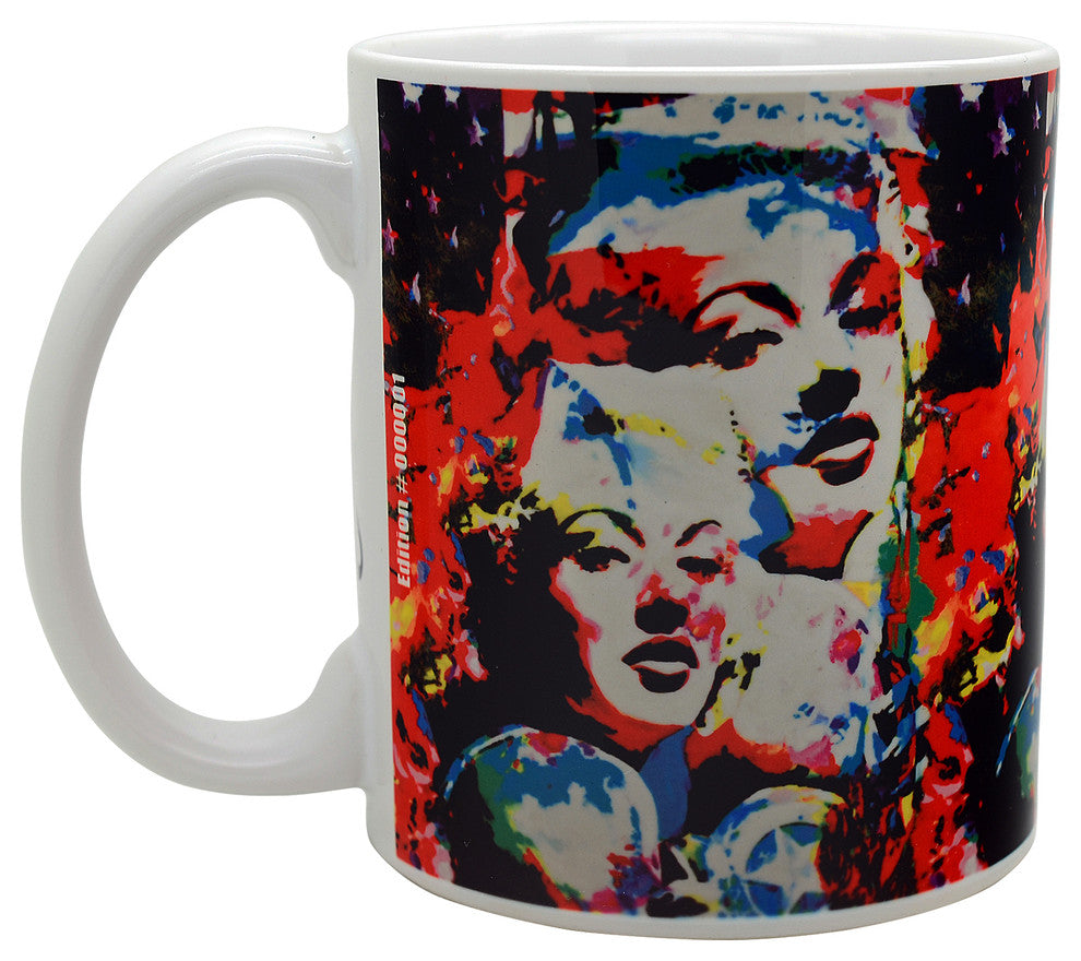 Jean Harlow "Jean Harlow 1" Mug Art by Mark Lewis