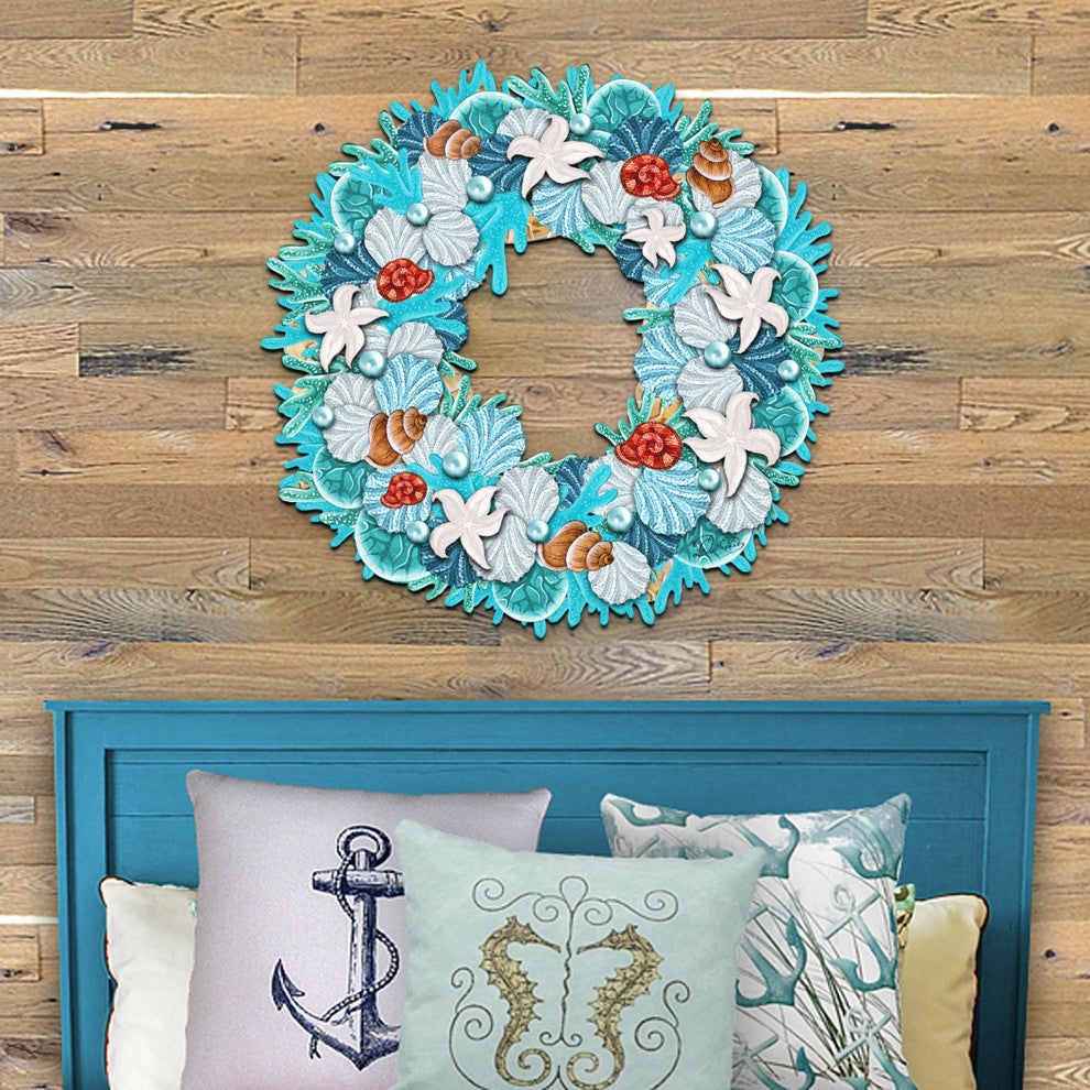 Coastal Wreath Door Hanger