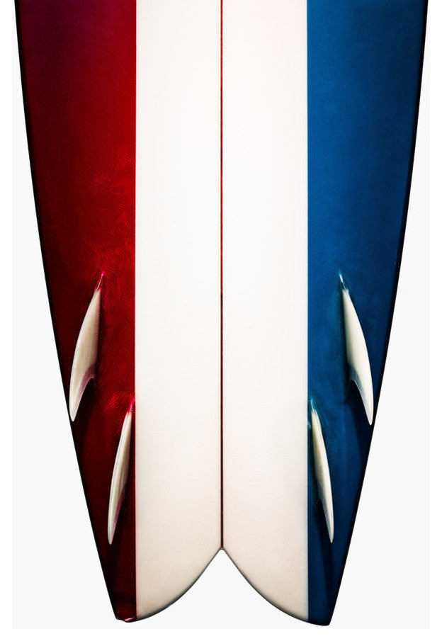 "Hobie Quad" Surf Art Photograph, Unframed, 14''x18''