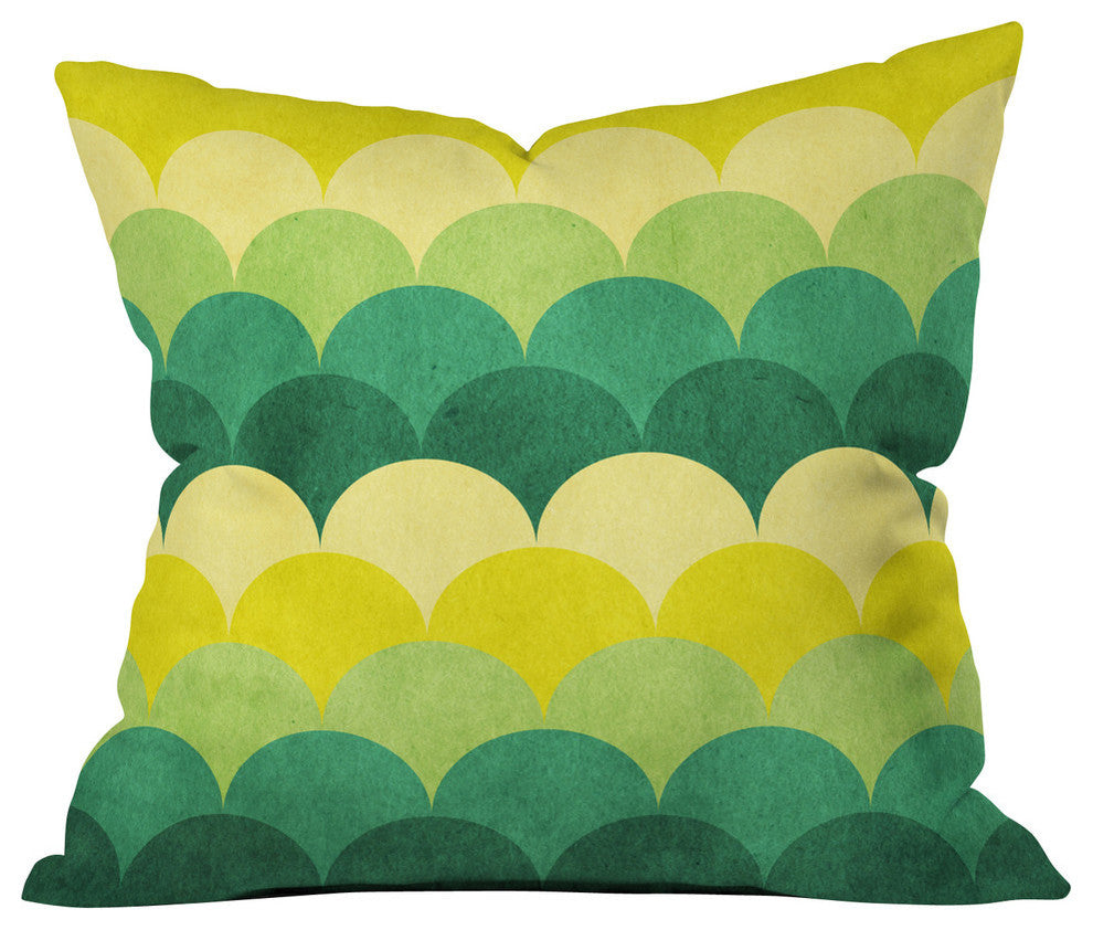 Arcturus Scales Outdoor Throw Pillow, 20x20x6