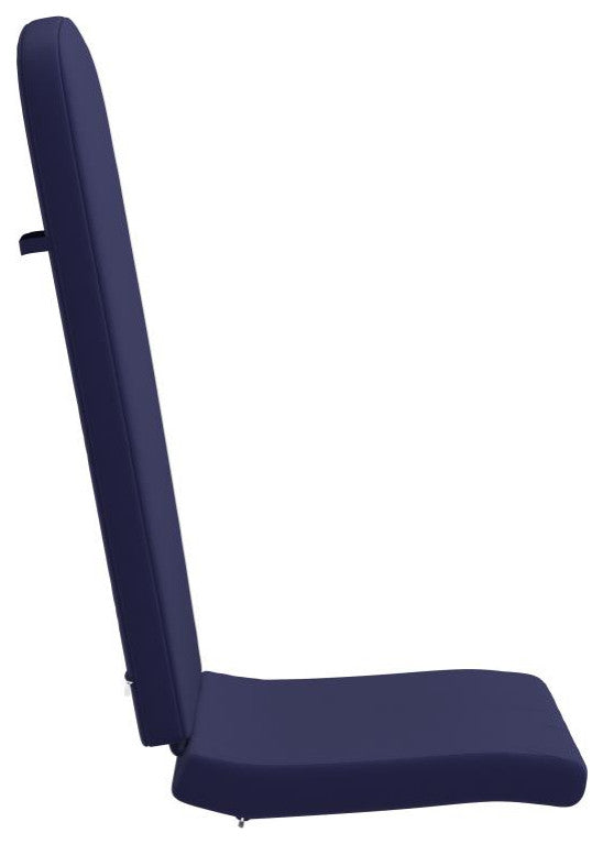 Charlestown Set of 2 All Weather High Back Adirondack Chair Cushions, Blue