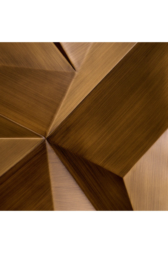 Brushed Brass Wall Object, Eichholtz Bravura