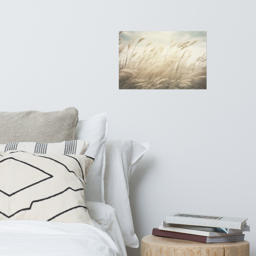 Rustic Beach Art: Coastal Serenade, 12" X 18"