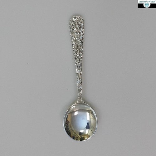 Kirk Stieff Sterling Silver Stieff Rose Cream Soup Spoon