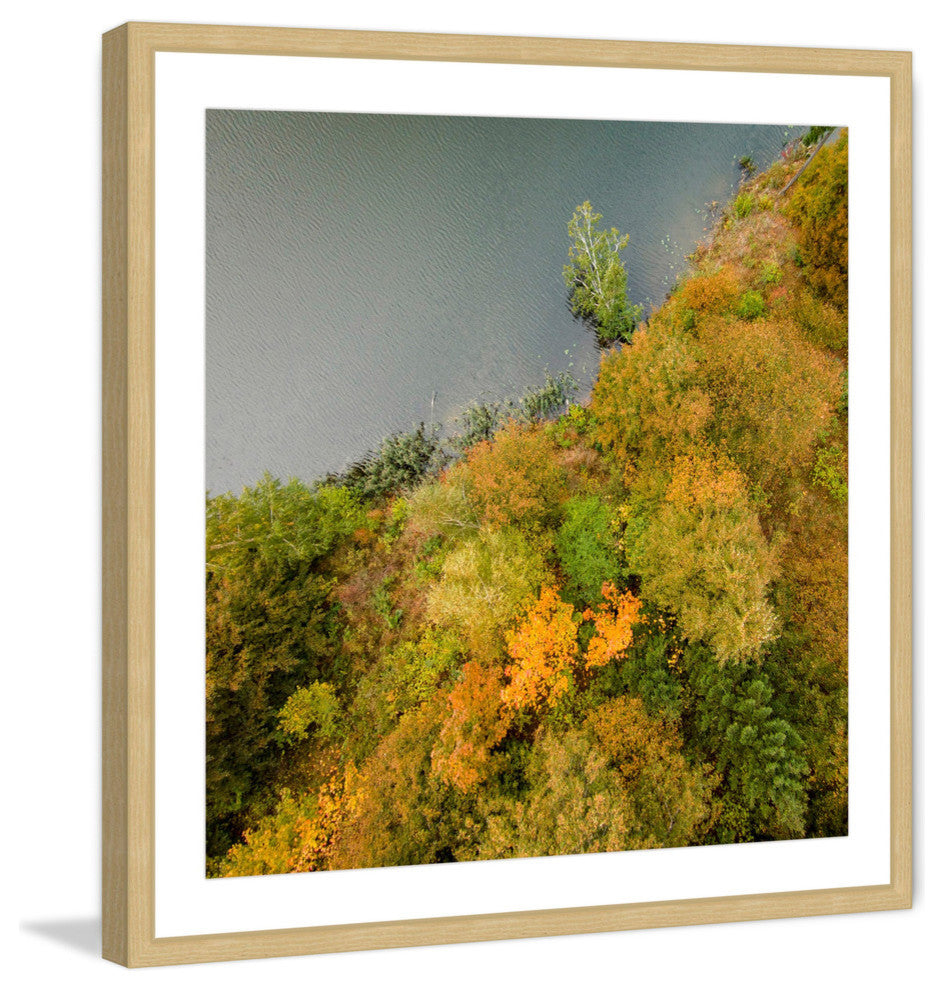 "Plant Wall" Framed Print by Karolis Janulis