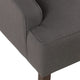 Arm Accent Chair, Dark Charcoal